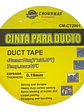 Cinta Duct Tape Multiuso Industrial Construcción 10m - Miniatura 2