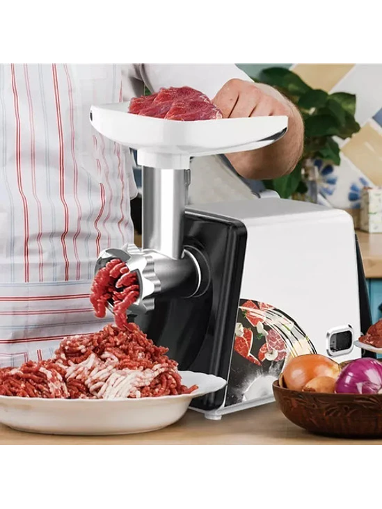 Maquina Moledora Picadora De Carne De Embutidos Salchicha 4