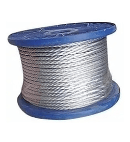 Piola O Cable De Acero 3mm Rollo 100 Mts Galvnz 