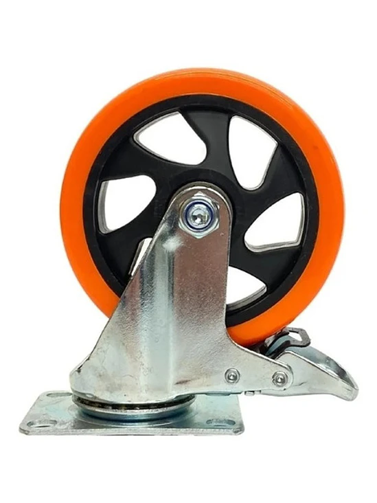 Pack 4 Ruedas Para Carro O Mueble 5 Pulgs. Soporta 600 Kg 5