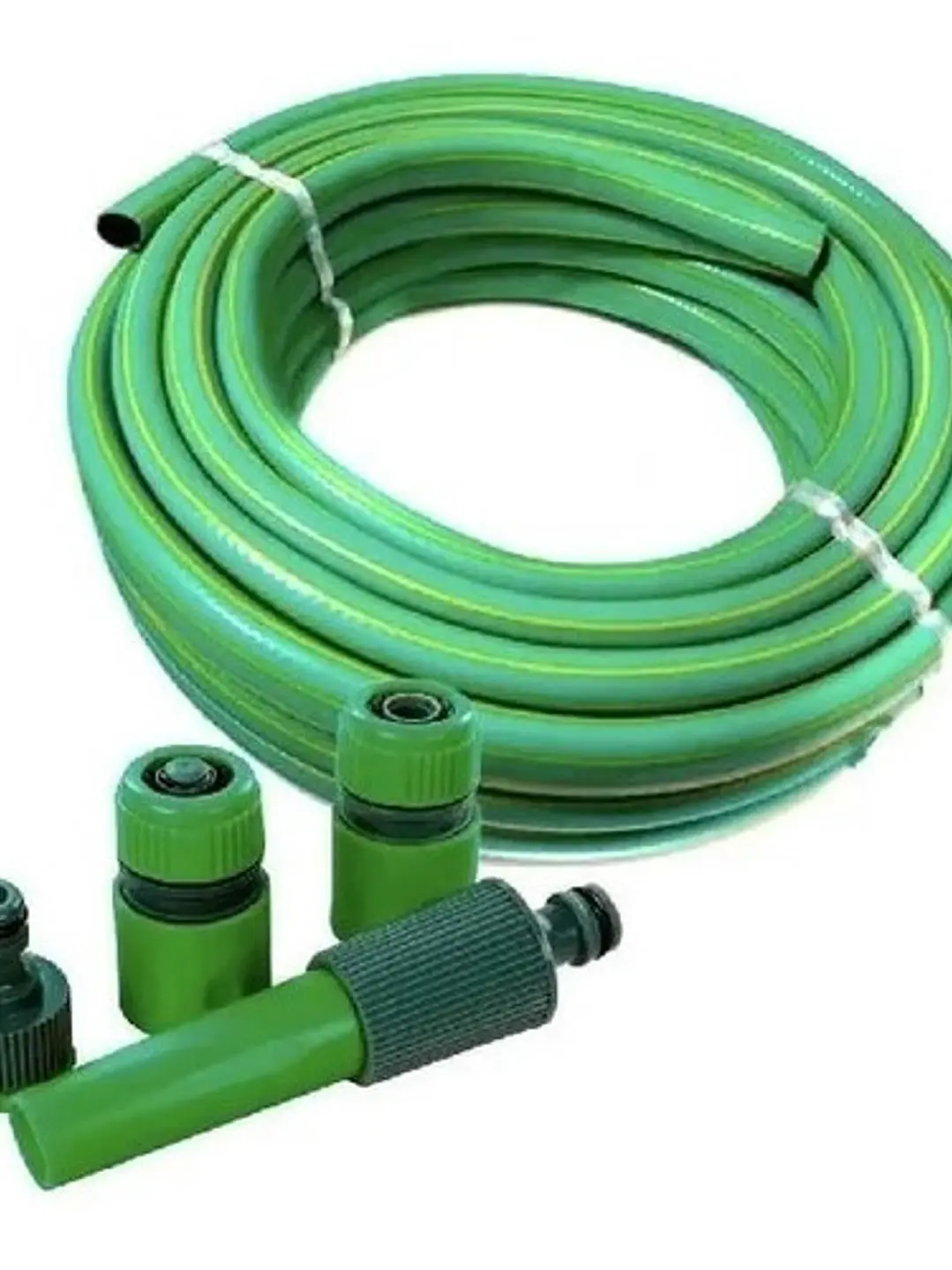 Manguera 1/2 PuLG X 30mts + Pistola + Adaptador Riego Jardin 1