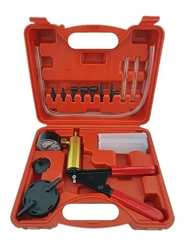 Kit Medidor De Bomba De Vacío Manual Y Purgador De Frenos. 1
