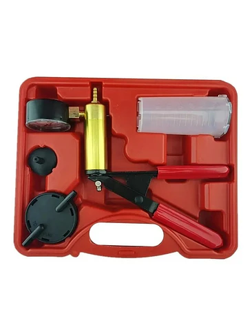 Kit Medidor De Bomba De Vacío Manual Y Purgador De Frenos. 3