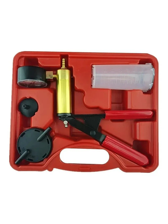 Kit Medidor De Bomba De Vacío Manual Y Purgador De Frenos. 3
