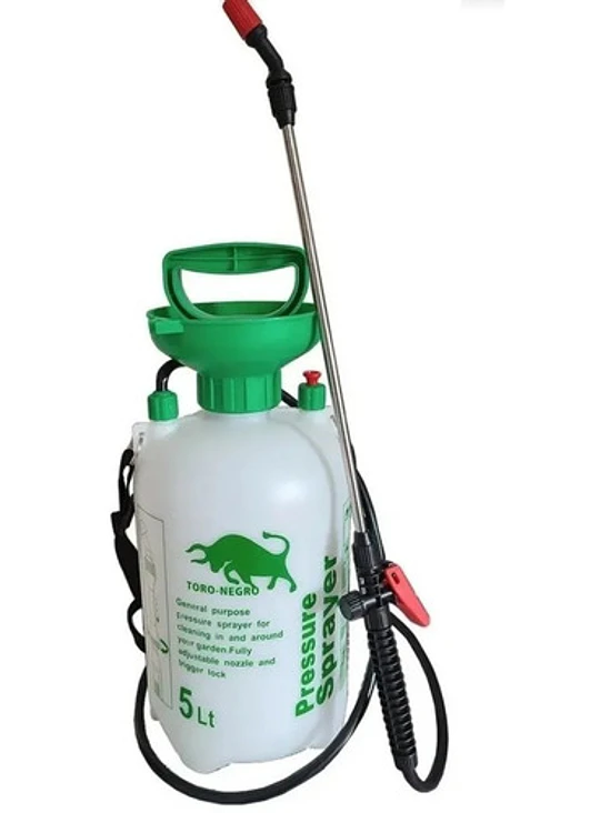 Pulverizador 5 Litros Manual Fumigador Desinfectar Sanitizar 1