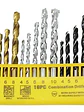 Juego / Set Brocas Para Metal Concreto Madera 16pcs Taladro - Miniatura 2