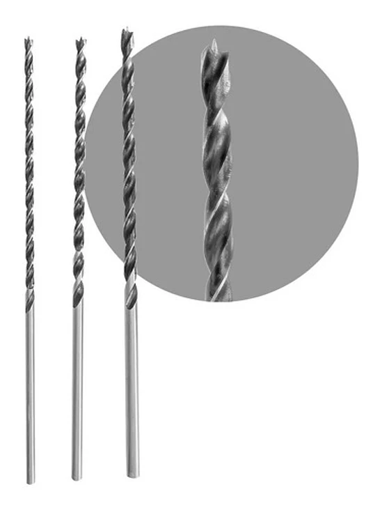 Broca Madera Larga 3pcs 8 - 10 - 12mm X 30cm Carpinteria 1
