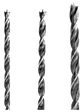 Broca Madera Larga 3pcs 8 - 10 - 12mm X 30cm Carpinteria - Miniatura 2