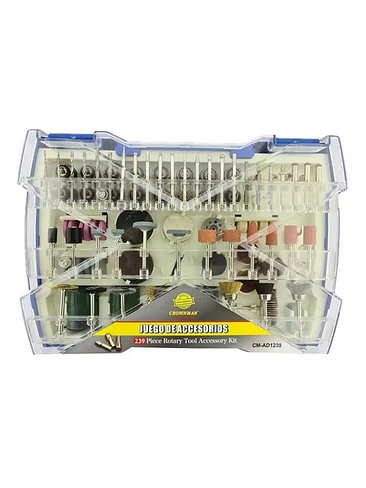 Kit Set Jgo De Acc. Para Minitorno Tipo Dremel 239pcs 3