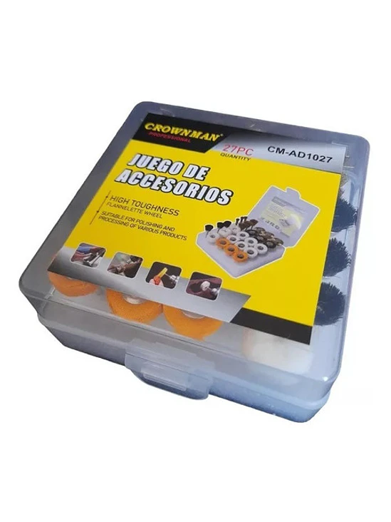 Set Accesorios Dremel O Minitornos Para Pulir 27pcs 3