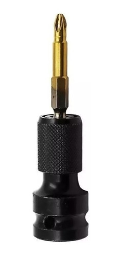 Adaptador Llave De Impacto Cuadrante 1/2 A 1/4 Hex