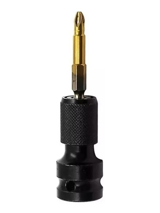 Adaptador Llave De Impacto Cuadrante 1/2 A 1/4 Hex 1