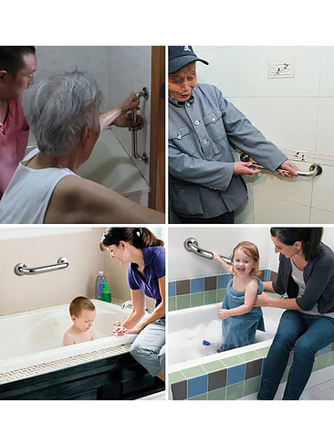 Manilla Barra Seguridad 40cm Baño Y Ducha 2