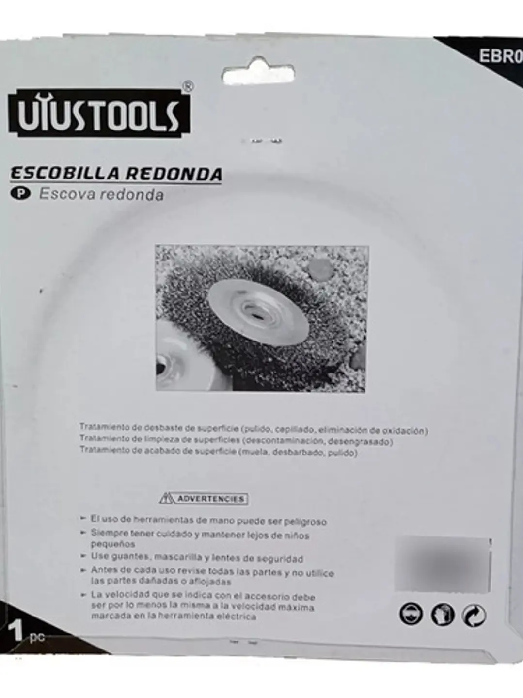 Disco De Alambre Chascon 8  Para Esmeril De Banco Grata 2