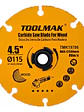Disco De Corte Para Esmeril 115mm Multiuso Toolmak Tmk19786 - Miniatura 1