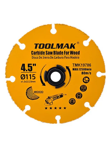 Disco De Corte Para Esmeril 115mm Multiuso Toolmak Tmk19786 1