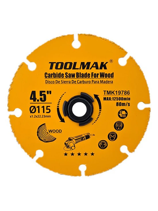 Disco De Corte Para Esmeril 115mm Multiuso Toolmak Tmk19786 1