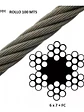 Piola O Cable De Acero 4mm Rollo 100 Mts Galvanizado  - Miniatura 2