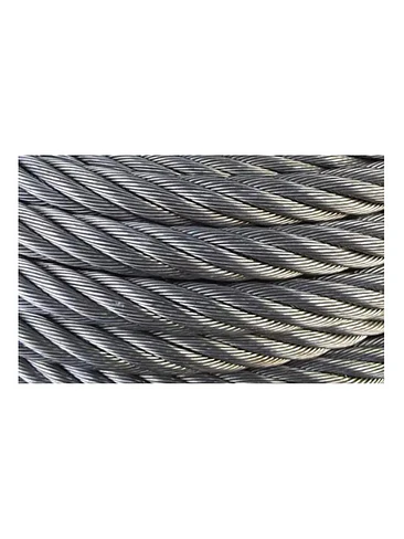 Piola Cable Acero Piola 2 Mm Rollo De 100 Metros Galvanizado 2