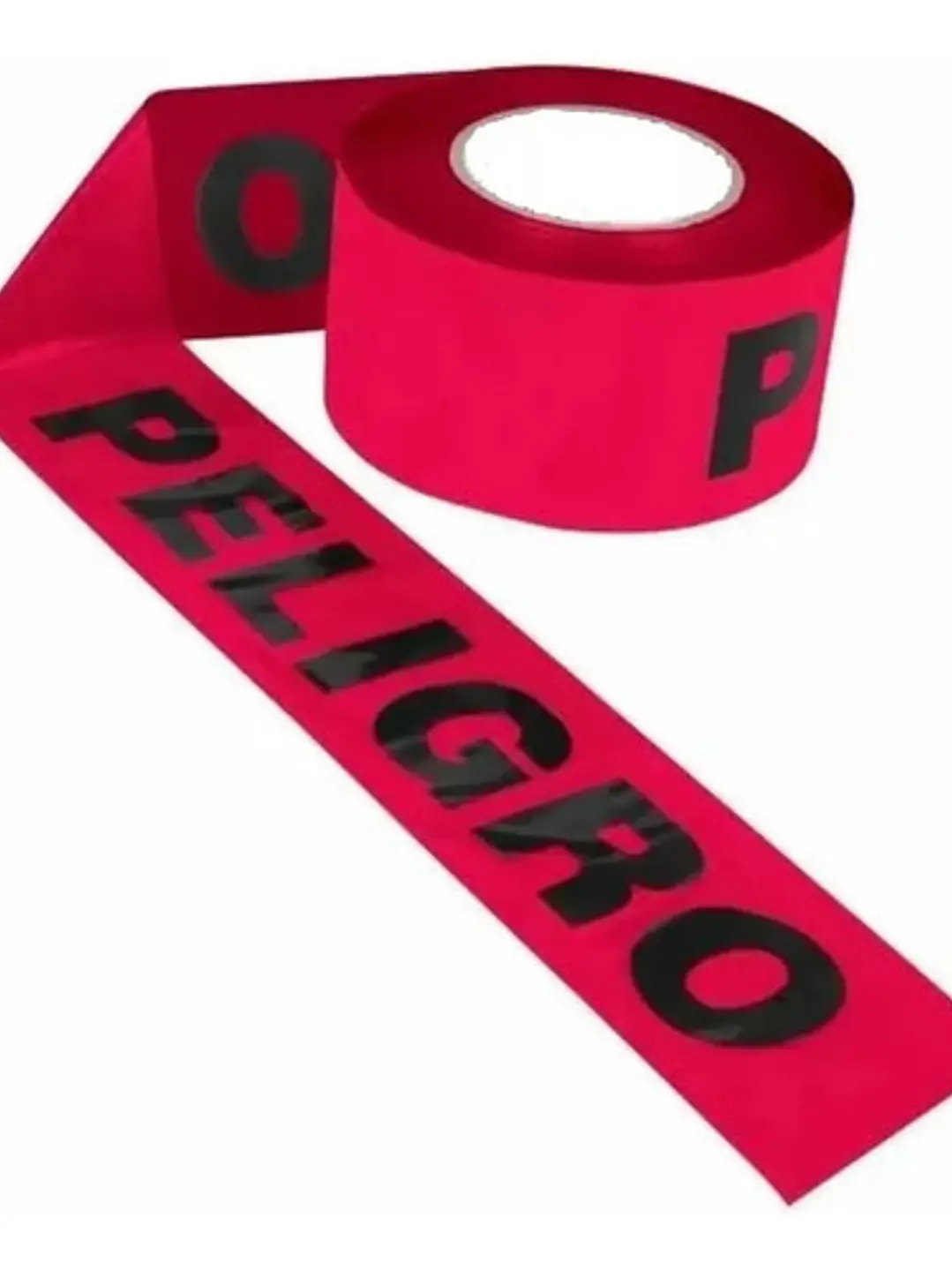 Cinta Peligro Roja 75mm X 100 Mts 1