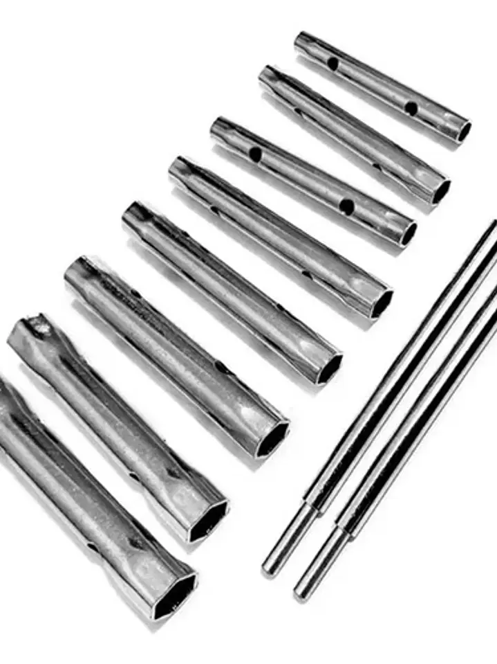 Set Llaves Bujia Tubo 10pc Tuerca Hexagonal Alta Resistencia 3