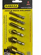 Set De 6 Avellanadores Para Metal 6, 8, 9, 12, 16 Y 19 Mm - Miniatura 1
