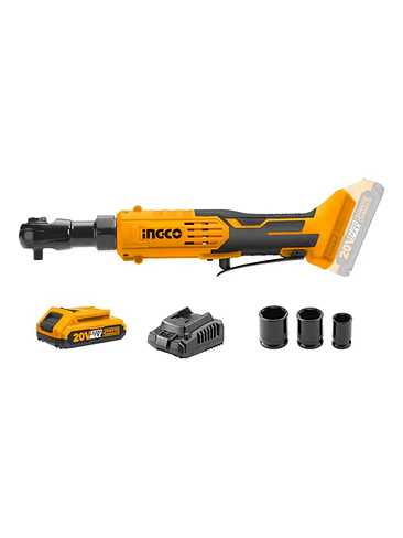 Llave Chicharra 3/8 Inalambrica 20v Bateria + Cargador Ingco 1