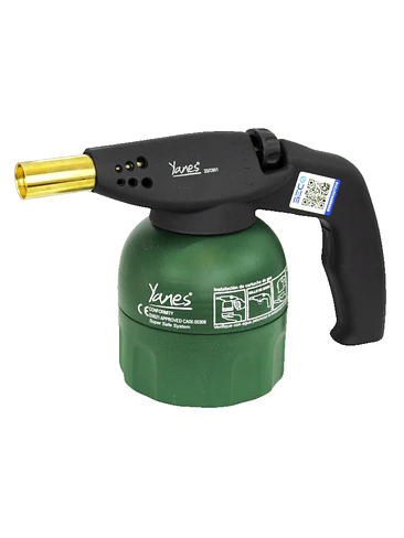 SOPLETE A GAS YANES PLASTICO S/PIEZO 160 PLUS 1