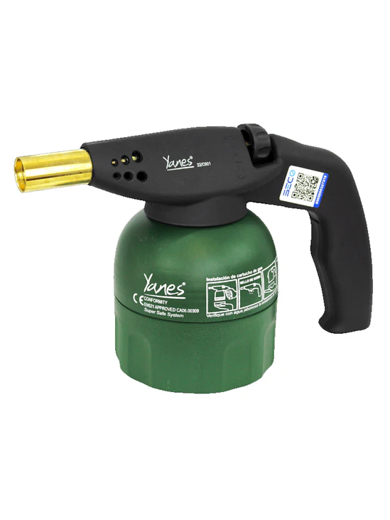 SOPLETE A GAS YANES PLASTICO S/PIEZO 160 PLUS 1