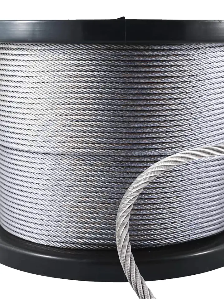 Piola De Acero Galvanizado 5mm Rollo De 100 Mts. 1