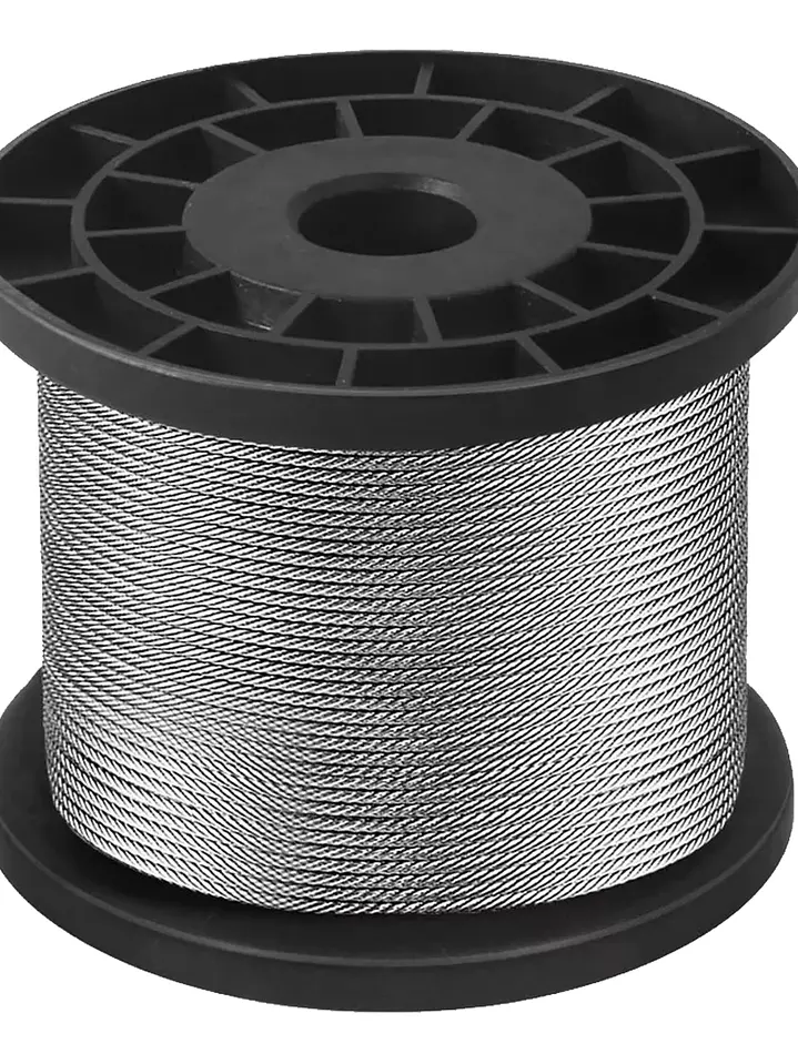 Piola De Acero Galvanizado 5mm Rollo De 100 Mts. 2