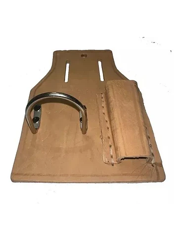 Porta Martillo Y Carraca Llave Andamio De Cuero Hecho A Mano 2