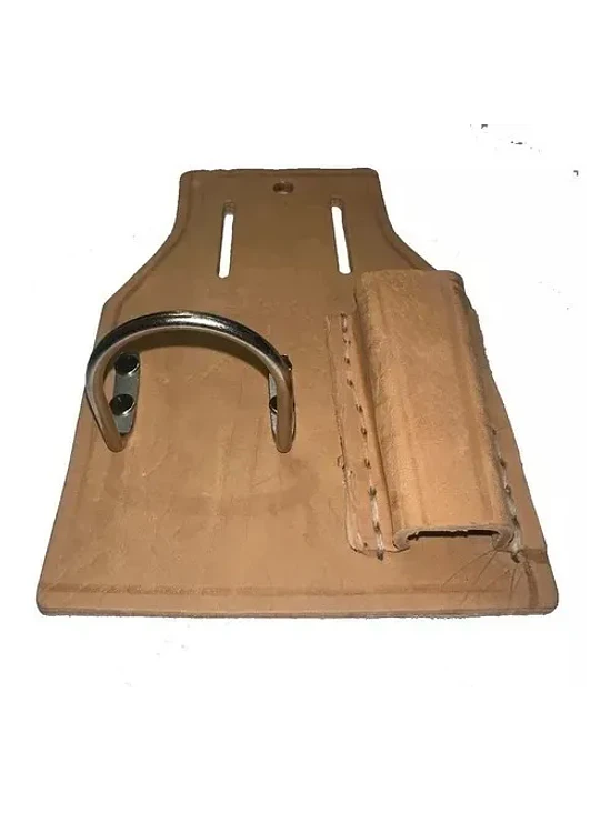 Porta Martillo Y Carraca Llave Andamio De Cuero Hecho A Mano 2