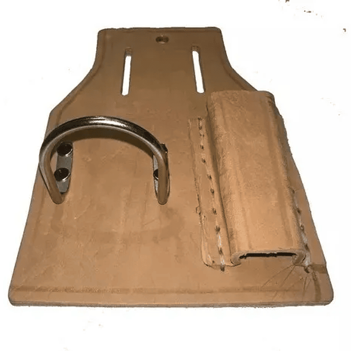 Porta Martillo Y Carraca Llave Andamio De Cuero Hecho A Mano 2