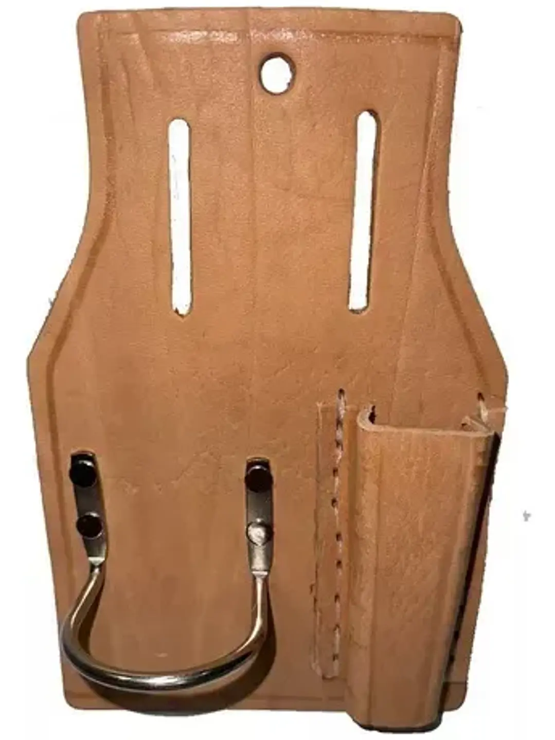 Porta Martillo Y Carraca Llave Andamio De Cuero Hecho A Mano 1