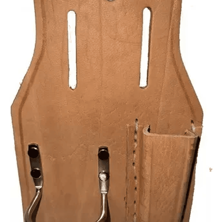 Porta Martillo Y Carraca Llave Andamio De Cuero Hecho A Mano 1