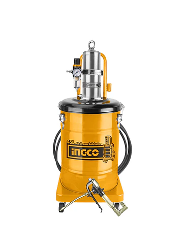 Engrasadora Neumática 45lt Industrial Ingco 1