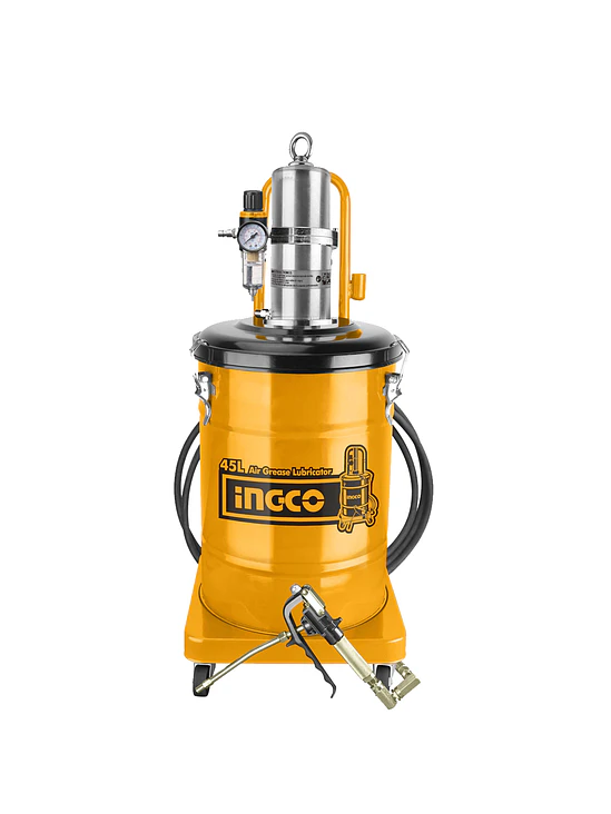 Engrasadora Neumática 45lt Industrial Ingco 1