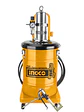 Engrasadora Neumática 45lt Industrial Ingco - Miniatura 1