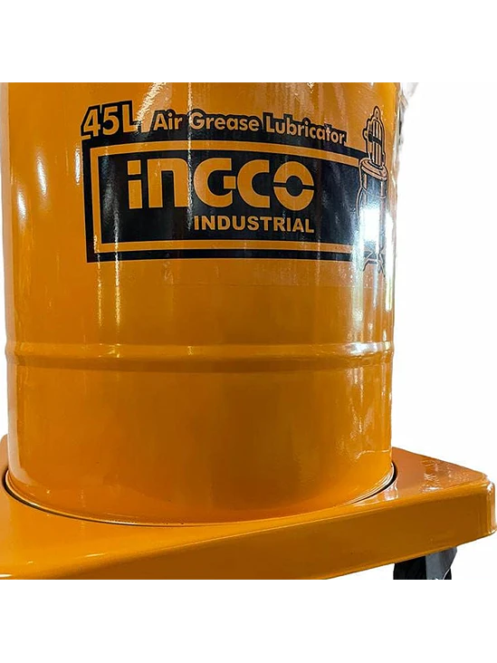 Engrasadora Neumática 45lt Industrial Ingco 4