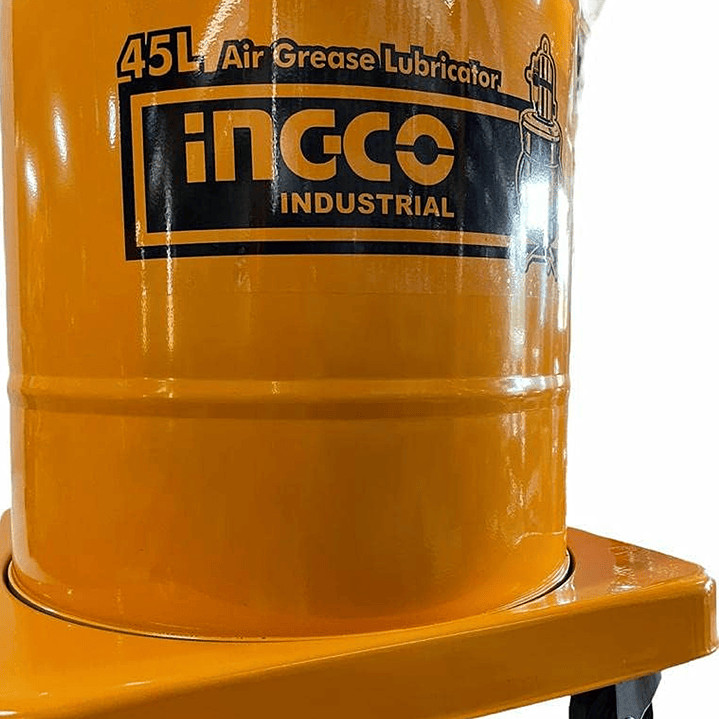 Engrasadora Neumática 45lt Industrial Ingco 4
