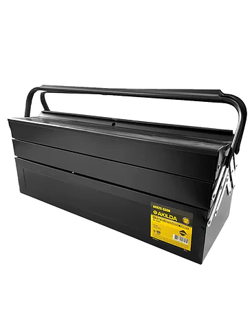 Caja Herramienta Articulada Metálica 3 Niveles 5 Divisiones 3