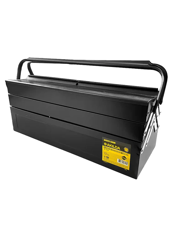 Caja Herramienta Articulada Metálica 3 Niveles 5 Divisiones 3