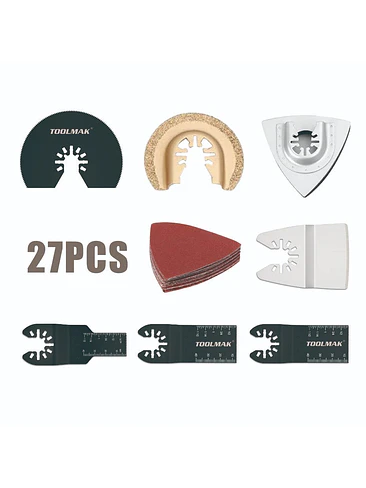 Juego De Accesorios Multiples Hoja Sierra Oscilante Multiuso 1