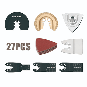 Juego De Accesorios Multiples Hoja Sierra Oscilante Multiuso