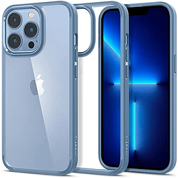 Spigen Capa Ultra Hybrid Compatible con iPhone 13 Pro - Azul claro