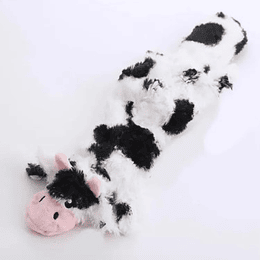 Brinquedo para cães Squeaker Squeaky Cow com apito 