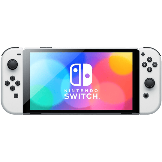 Nintendo - Switch – OLED Model w/ White Joy-Con White