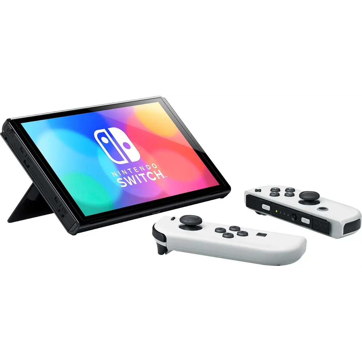 Nintendo - Switch – OLED Model w/ White Joy-Con White