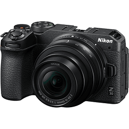 Nikon - Z 30 4K Mirrorless Camera with NIKKOR Z DX 16-50mm f/3.5-6.3 VR Lens Black